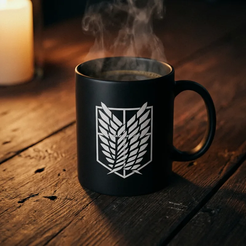 Mug Ailes de la Liberté — Noir mat