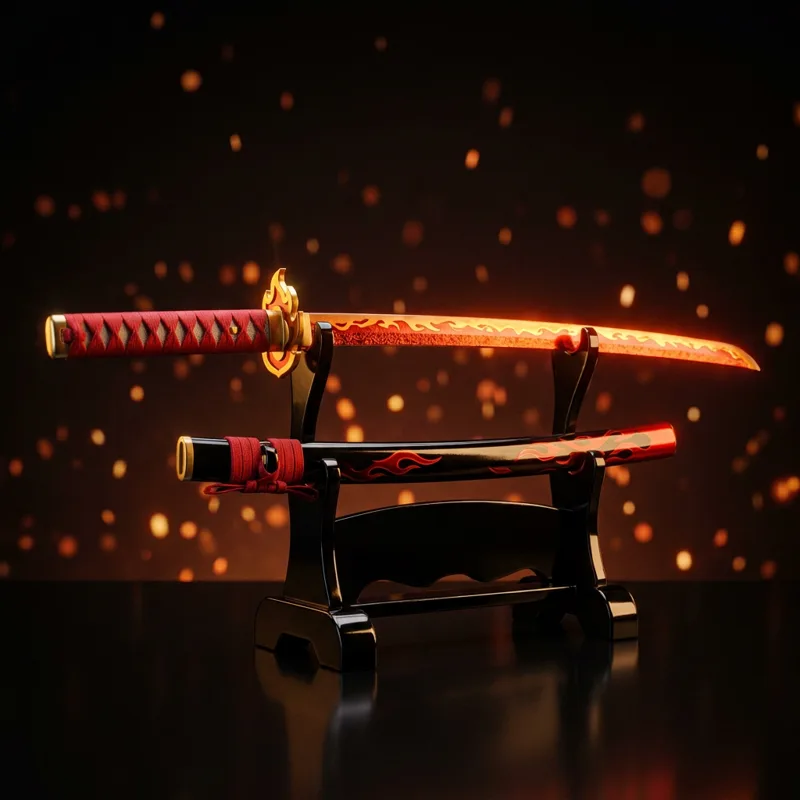 Sabre Nichirin de Rengoku Kyojuro