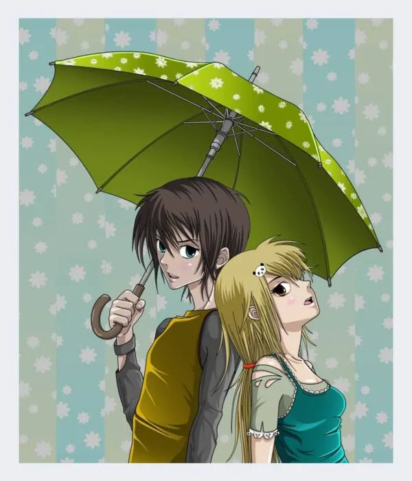 Carte Art Premium — Sous la Pluie