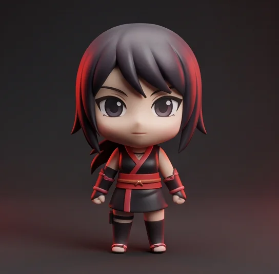 Figurine Chibi Kunoichi