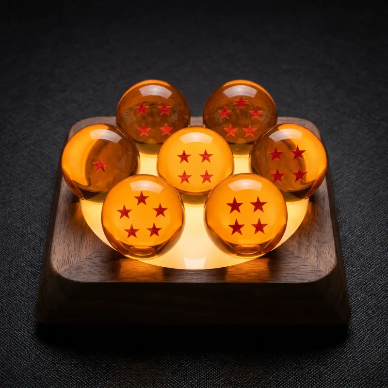 Set des 7 Dragon Balls — Répliques cristal